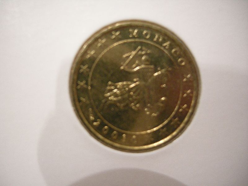 (afbeelding voor) 10 Euro Cent Monaco 2003 UNC